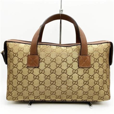 gucci handbag 141470204991|GUCCI GG pattern handbag tote bag shoulder bag canvas .